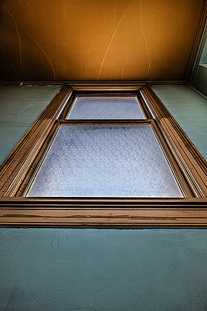 Window at the Turn East Balcony Floor One